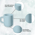 thumbnail image 3 of Taza de café de cerámica mate de 310 ml para oficina y hogar, adecuada para lavavajillas y microondas, 3 of 5