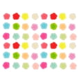 thumbnail image 1 of 50Pcs DIY Use Decors Album Mobile Shell Decorations Stereo Resin Ornaments (Assorted Color), 1 of 9