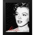 thumbnail image 2 of Grey, Jace 20x24 Black Modern Framed Museum Art Print Titled - Monroe Text, 2 of 5