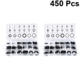 thumbnail image 2 of MERRYHAPY 450Pcs Black Cable Grommet Set for Electrical Wire Gasket and Repair Tasks, 2 of 8