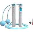 thumbnail image 1 of YIXIGGC Jump Rope with Counter Adjustable Ropeless Jump Ropes for Fitness for Men Women Kids Digital Counting Speed Skipping Rope for Exercise Training Home Gym Workout DYF329-2407, 1 of 4