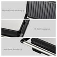 thumbnail image 2 of Panini Machine,To 6 Side Non-stick Panini Coated 850w Handle Brunch Afternoon With -heat Portable Panini Press Maker With 850w Side Steel Panini Maker To 6 Tea Maker Sandwich Maker To To Maker, 2 of 5