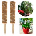 thumbnail image 4 of Generic Moss Pole 40cm Wooden Plant Support with Rope for Indoor and Outdoor Climbing Plants (2 Pack), 4 of 6