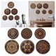 thumbnail image 2 of Cuadro De Madera Para Pared Con Diseño De Discos, Estilo Artístico, Para Fotos, 2 of 7