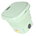 thumbnail image 2 of Mini Lavadora Portátil Ropa Interior Plegable Calcetines Lavadora para Dormitorios de Estudiantes Apartamentos Hogares de Ancianos Turismo Camping 100-240V Verde Enchufe de EE. UU., 2 of 5