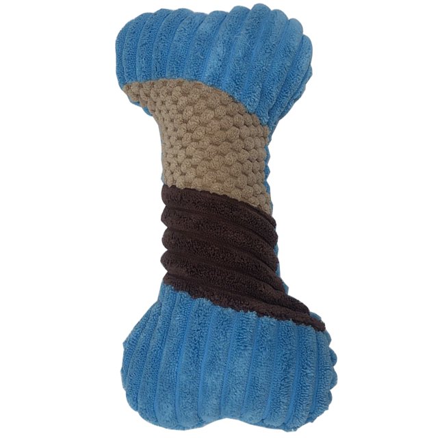 Bone Dog Toy Squeaker Realistic Anti-biting Puppy Squeaky Toy Dog Teething Toy