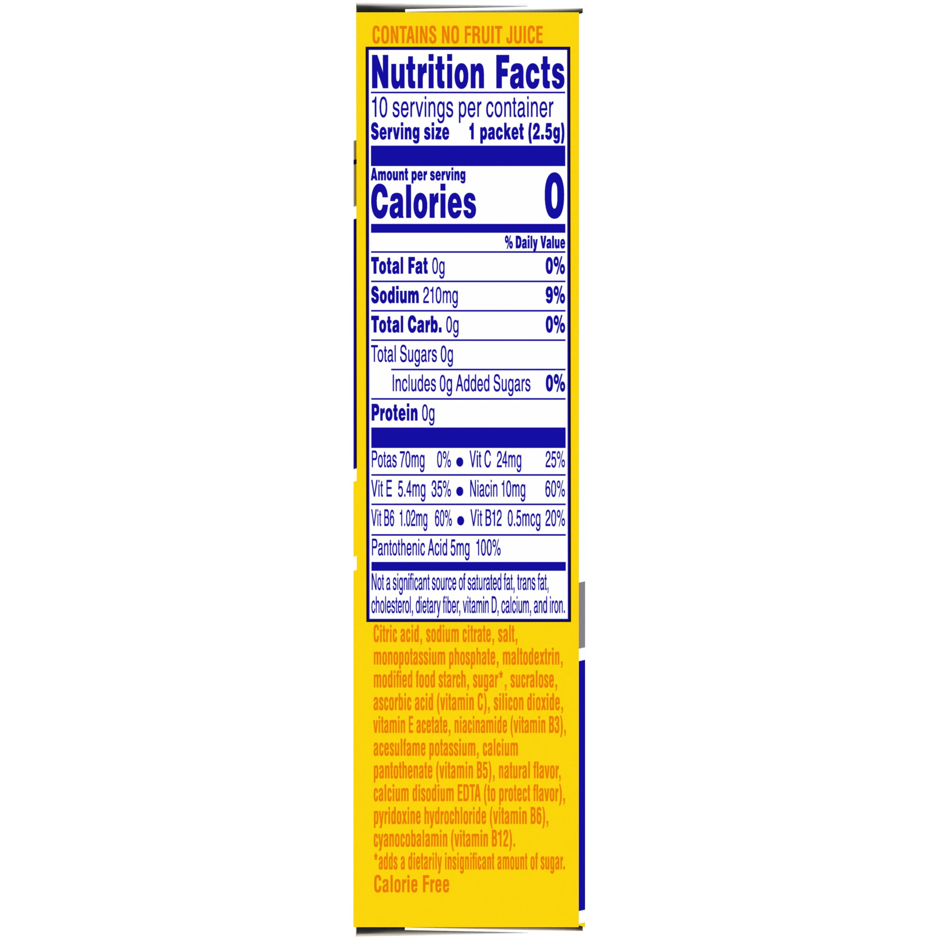 (3 pack) Propel Beverage Powder Mix with Electrolytes 16 oz., Lemon, Pk10 01090