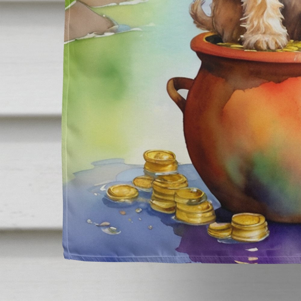 Otterhound St Patrick's Day House Flag 28 in x 40 in