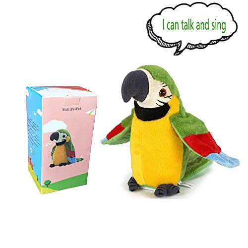 plush parrot toy