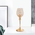 thumbnail image 2 of 2 candelabros de cristal, candelabros , adornos de decoración para fiestas Yotijar Portavelas de cristal, 2 of 10