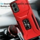 thumbnail image 4 of Funda para GANGXUN Motorola Moto G 5G 2024 - Soporte metálico, Función magnética, Rojo, 4 of 5