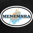 thumbnail image 2 of CafePress - Menemsha MA Oval Design. Cap - Adjustable 100% Brushed Unisex Casual Cotton Baseball Cap, Beige, 1, 2 of 2