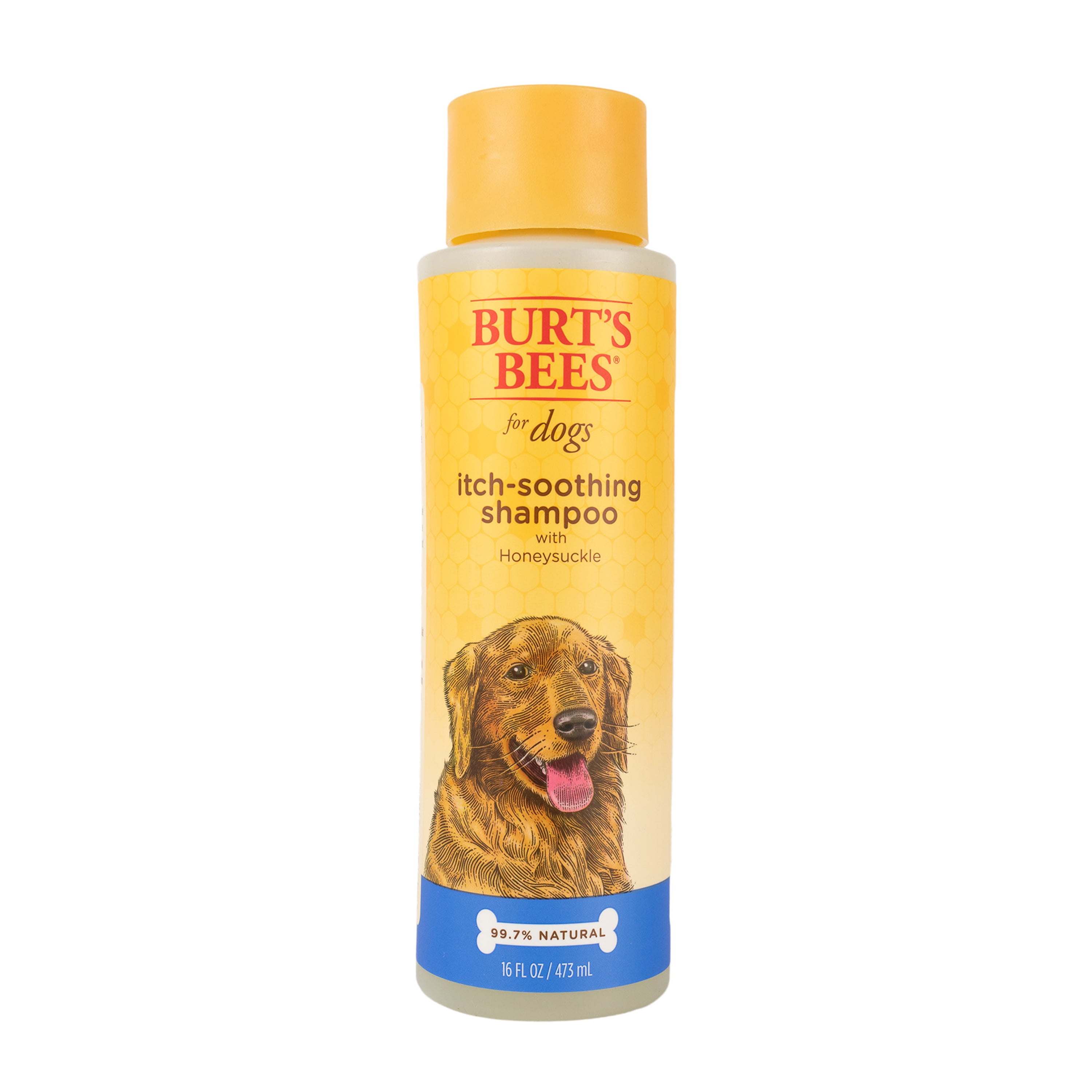 Burt's Bees Natural Pet Care Itch Soothing Shampoo with Honeysuckle for Dogs, 16 oz.