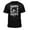 Black, variant on Teelocity Bob Ross Happy Graphic T-Shirt (Medium - Standard Fit, Black)