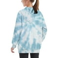 thumbnail image 3 of Zwiiyzr Unisex Teens Kids Oversized Hoodies Sweatshirt Tie-Dye Fashion Long Sleeve Pullover Tops 4-14 Years for Girls and Boys Multicolor, 3 of 6