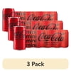 (3 pack) Coca-Cola Zero Sugar Soda Pop, 8 fl oz, 20 Pack Cans