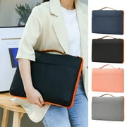 Bowayaoa Laptop Bag, Lightweight Business Briefcase, Portable Computer Case, Durable Watertight Fabric Travel Laptop Tote, Stylish Work Bag for Men Women