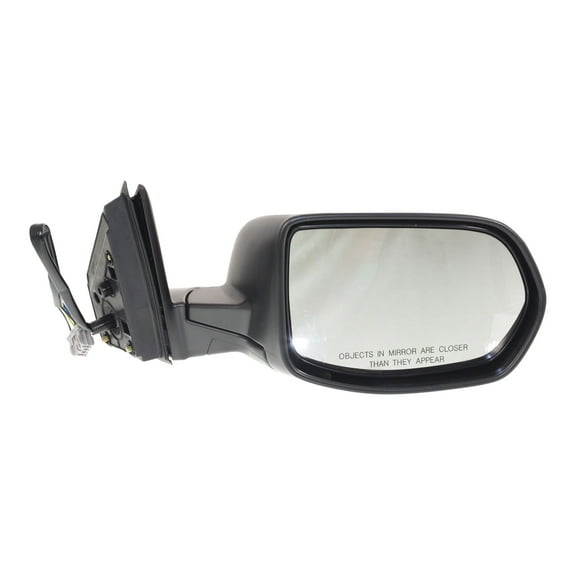 MIRROR Compatible For 2007-2011 Honda CR-V Right Passenger Heated Power Glass Textured Black