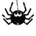 thumbnail image 1 of Halloween Pendant Witch Spider Ghost Cobweb LED Light Decor Hanging Pendant Create Spooky Atmosphere Haunted House Decor Photo Prop Style A One Size, 1 of 13