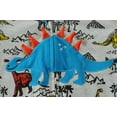 thumbnail image 4 of FEDPOP Toddler Boys Hoodies Dinosaur Zipper Hooded Sweatshirt Jacket 2T, 4 of 7