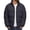 New-Black, variant on PNTUTB Fall Winter Men's Puffer Jacket Full Zip Stand Collar Coat Solid Color Quilted Casual Warm Comfort Trendy Outwear with Pockets