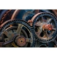 thumbnail image 3 of Mahan, Kathy 14x11 Black Modern Framed Museum Art Print Titled - Mining Equipment I, 3 of 5