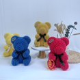 thumbnail image 1 of Oso de peluche artificial de espuma de PE, rosa, flor, HelloKitty, oso de peluche grande, primera opción para el día de la madre, 1 of 4