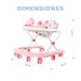 thumbnail image 3 of Andadera De Bebé Portátil, Interactiva, Musical, Plegable y de Color Rosa Baby Gaon  Andadera, 3 of 8