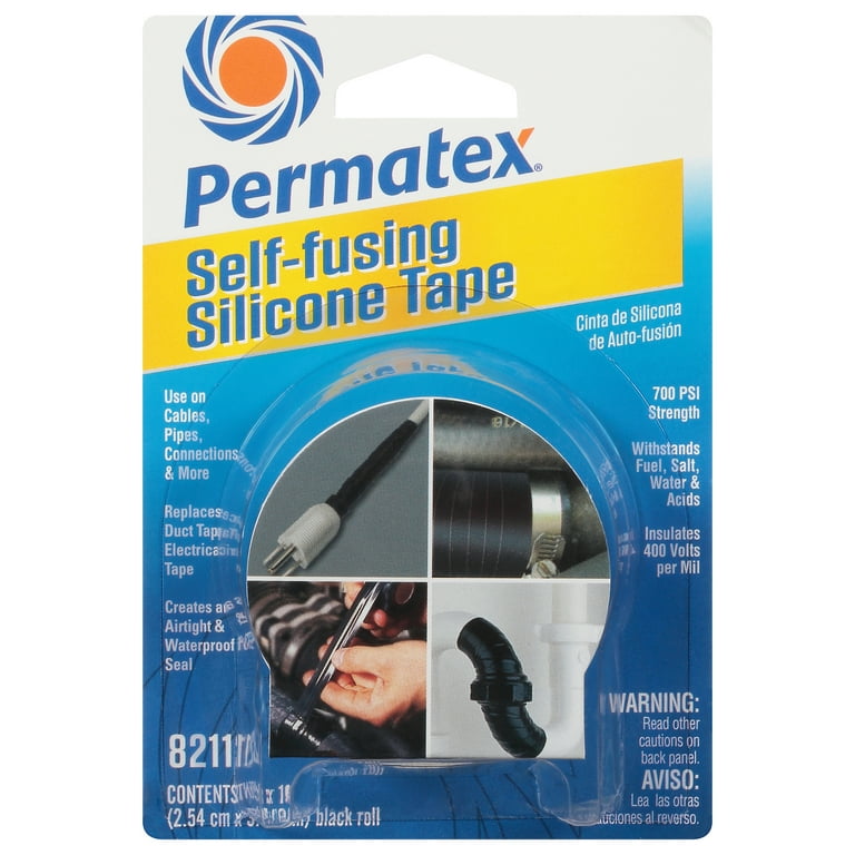 Permatex 82112 1 x 10' Self-Fing Silicone Tape 