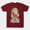 thumbnail image 4 of Retro Dolly I Beg Your Parton T-Shirt Sizes S-5Xl GooGate, 4 of 8