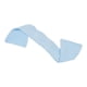 thumbnail image 2 of Antifaz para dormir con peso, suave, de terciopelo, transpirable, bloqueador de luz y opacidad. Azul, 2 of 9