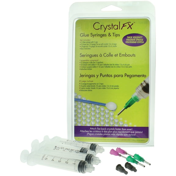 Glue Syringes To Attach Flatbacks 15/Pkg-For E6000