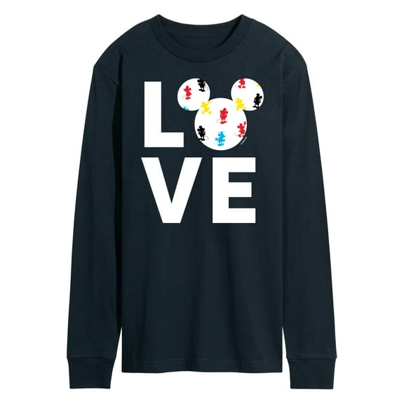 Mickey & Friends - Mickey Mouse Love - Men's Long Sleeve T-Shirt
