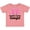 Mauve, variant on Inktastic Daddy's Little Cowgirl Girls Baby T-Shirt