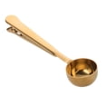 thumbnail image 3 of Cucharas medidoras Cuchara de taza medidora de acero inoxidable oro Fanmusic Cucharas medidoras, 3 of 7