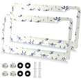 thumbnail image 2 of Coolnut Dragonfly License Plate Frames 2pcs, Aluminum Universal Car License Plate Holder with Round Hole for US Vehicles, 12"x 6", 2 of 7