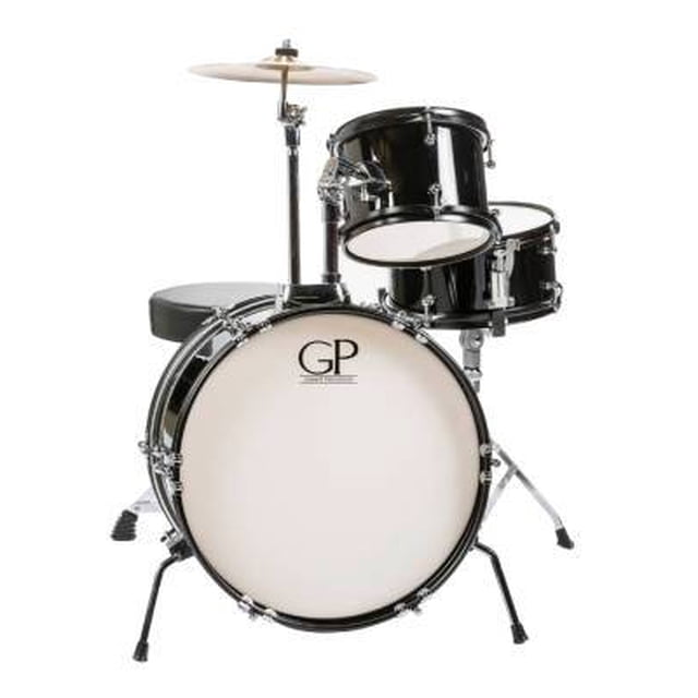 Granite Percussion JR3 Ensemble Junior 3 Pcs avec Cymbales, Trône et Plus