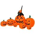 thumbnail image 4 of Gymax Inflatable Pumpkin Combo Halloween Decoration 7.5ft Length w/ LED Lights, 4 of 6