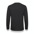 thumbnail image 2 of Men’s Derby Heavyweight Long Sleeve T-Shirt – 100% Cotton Loose Fit Vintage White Workwear Crew Neck Tee, 2 of 3