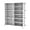 White, variant on Closet Organizer 6 Cube Storage Shelves Portable Closet Clothes Organizers and Storage Stackable Cubby Shelving for Closet Bedroom Living Room Office White