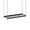 Greige and Black, variant on Hanging Pot Rack, 35.4" L x 13" W Ceiling Pot Hanger, Industrial Style Pot Rack, Wall Mounted Pot Hanger for Kitchen, Pot and Pan Hanging Rack, with Hooks, Charcoal Black and Black
