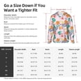 thumbnail image 5 of Lsque Tropical Plants UPF 50+ Lightweight Sun Protection Men's Women's Long Sleeve Shirt, Hoodie Performance -, 5 of 9