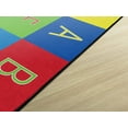 thumbnail image 6 of Flagship Carpets FE404-44A Rectangle Alphabet Seating Carpet, 7 ft. 6 in. x 12 ft., 6 of 10