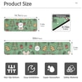 thumbnail image 3 of Yayeee Faucet Mat for Kitchen Sink 14.7" Diatomite Long Splash Guard Pad, Christmas Cookies, 3 of 7