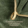 thumbnail image 5 of Btomtd Star Embroidered Bath Towels Set, Set of 8, 2 Bath Towels & 2 Hand Towels & 4 Square Towels, Soft & Absorbent, Army Green, 5 of 6
