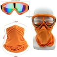 thumbnail image 2 of Motorcycle Goggles,2 Pack Dirt Bike ATV Motocross Riding Hiking Protective with 2 Pack Neck Breathable Bandana Mask, 2 of 14
