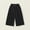 Black, variant on Toddler Casual Pants, Kids Fall Long Pants, Years Children's Casual Solid Color Loose Mid Waist Decorative Buckle Wide Leg Pants Pink, 11-12 Years