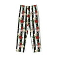 thumbnail image 6 of Daiia Rose Flowers Men's Sleep Pant with Pockets and Drawstring,Pajama Pants-Large, 6 of 9