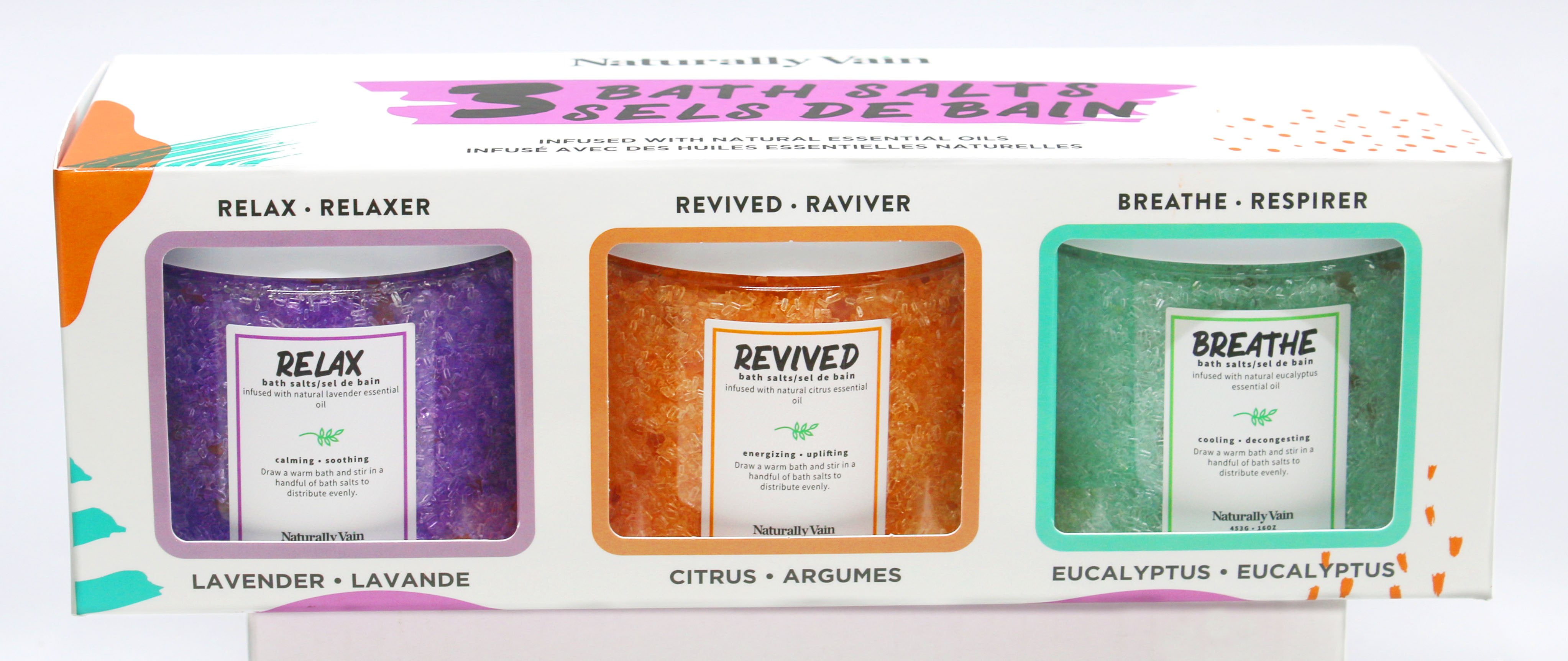 3 Bath Salts set Walmart Canada