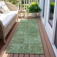 thumbnail image 6 of Addison Rugs Chantille Indoor/Outdoor Traditional Global Sage Washable Runner Rug, 2'3" x 7'6", 6 of 6